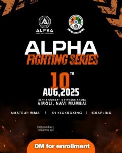 Read more about the article Alpha Fighting Series Set to Ignite Navi Mumbai with MMAFI-Sanctioned Combat Event